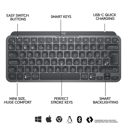 Logitech MX Keys Mini keyboard