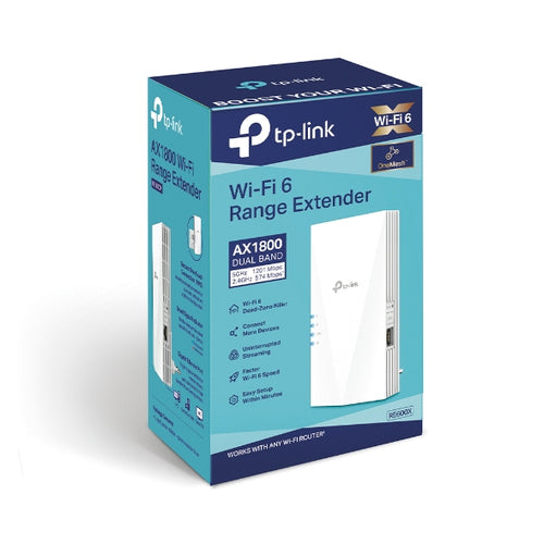 Network Extender TP-Link RE600X AX1800 Wi-Fi 6 1201 Mbit/s
