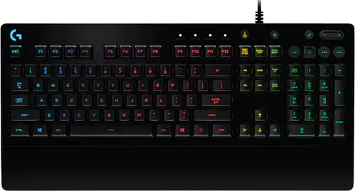 Logitech G G213 Wired Mechanical Gaming Keyboard RGB LED QWERTY Black