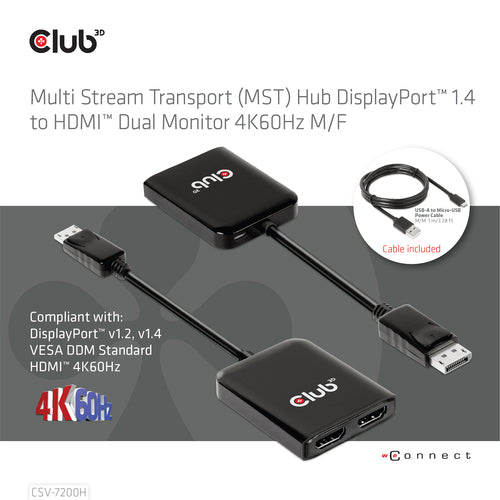 CLUB3D CSV-7200H video splitter