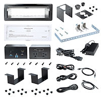 Conference Room Docking Station USB-C 60W PD 4K HDMI Power Black