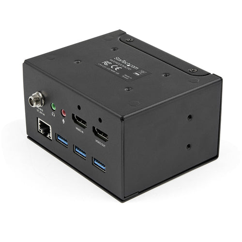 Conference Room Docking Station USB-C 60W PD 4K HDMI Power Black