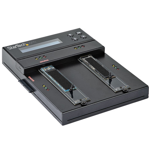 StarTech.com SM2DUPE11 M.2 SATA & NVMe Duplicator - HDD/SSD Cloner & Eraser
