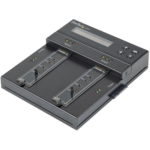 StarTech.com SM2DUPE11 M.2 SATA & NVMe Duplicator - HDD/SSD Cloner & Eraser