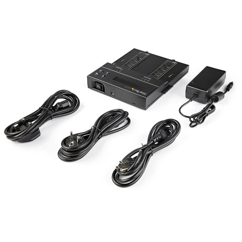StarTech.com SM2DUPE11 M.2 SATA & NVMe Duplicator - HDD/SSD Cloner & Eraser