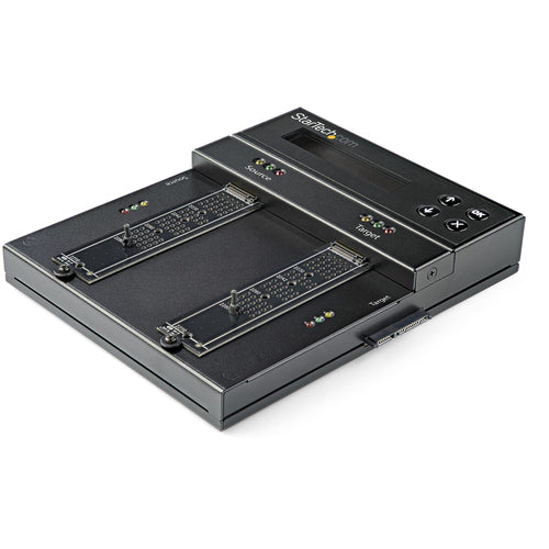 StarTech.com SM2DUPE11 M.2 SATA & NVMe Duplicator - HDD/SSD Cloner & Eraser