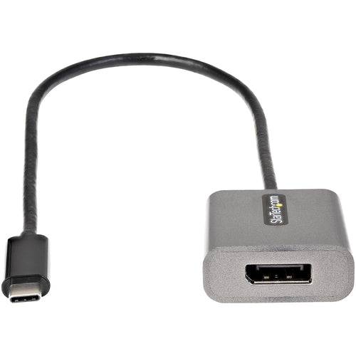 StarTech.com CDP2DPEC USB-C to DisplayPort Adapter - 8K Resolution & 4K 60Hz Support