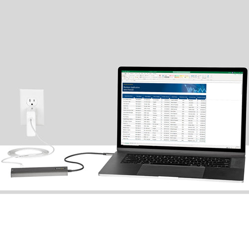 USB-C Multiport Adapter Hub StarTech DKT30CHSDPD1 4K 60Hz HDMI Gigabit Ethernet 100W Charging