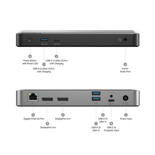 ALOGIC DUPRMX2-WW laptop dock/port replicator