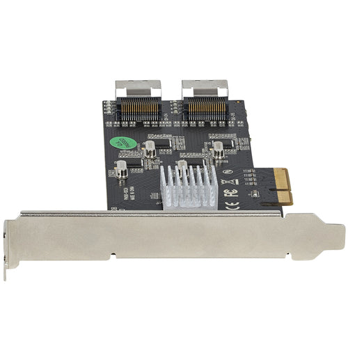 SATA PCIe Card StarTech 8 Port 6Gbps 4 Host Controllers