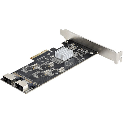 SATA PCIe Card StarTech 8 Port 6Gbps 4 Host Controllers
