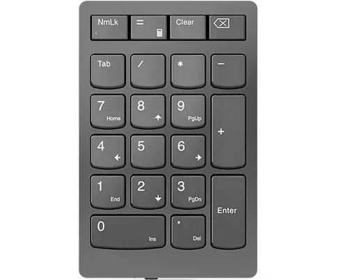 Numeric Keypad Lenovo 4Y41C33791 Wireless 21 Keys RF Connection Grey