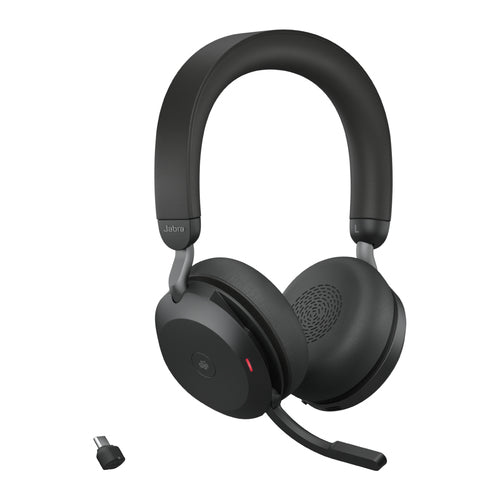 Wireless Headset Jabra Evolve2 75 USB-C MS Teams Black 20-20000 Hz