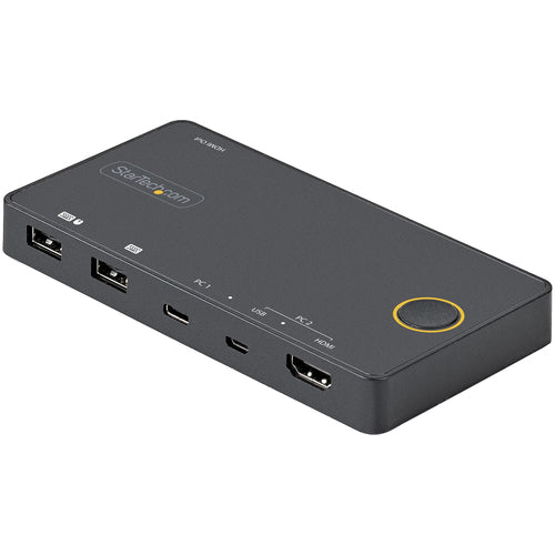 KVM Switch StarTech.com SV221HUC4K 4K 60Hz HDMI 2-Port USB-A USB-C