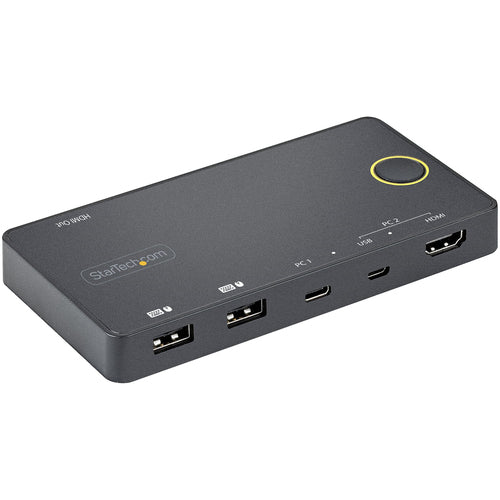 KVM Switch StarTech.com SV221HUC4K 4K 60Hz HDMI 2-Port USB-A USB-C