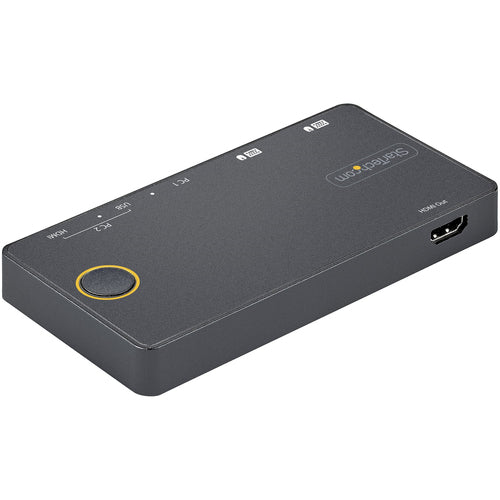 KVM Switch StarTech.com SV221HUC4K 4K 60Hz HDMI 2-Port USB-A USB-C