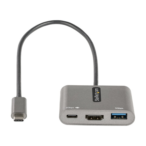 Laptop Dock StarTech.com CDP2HDUACP2 USB-C HDMI 4K 100W PD Pass-Through - CDP2HDUACP2