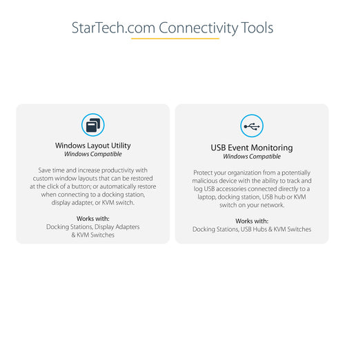 StarTech DKT31CHPD3 USB-C Multiport Adapter - 4K HDMI, 100W PD, 3-Port USB Hub