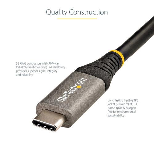 USB Cable StarTech.com USB-C 10Gbps 100W 8K 1m - USB31CCV1M