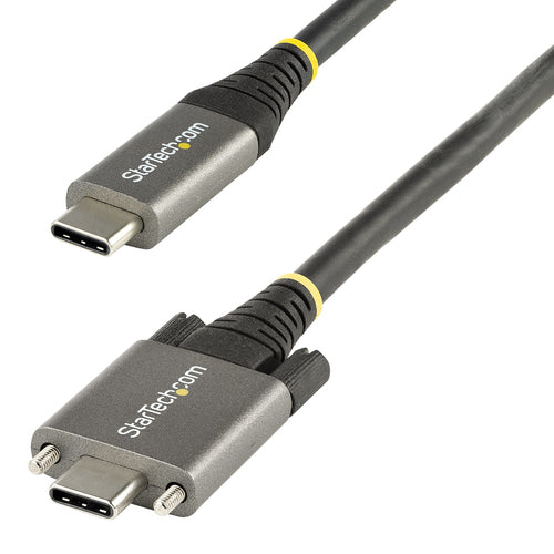 USB-C Cable StarTech.com USB31CCSLKV1M 10Gbps 100W Charge/Sync Side Screw Lock - USB31CCSLKV1M