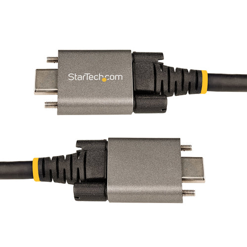 USB-C Cable StarTech.com USB31CCSLKV1M 10Gbps 100W Charge/Sync Side Screw Lock - USB31CCSLKV1M