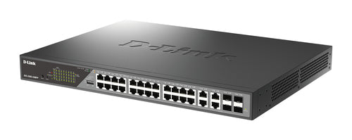Network Switch D-Link DSS-200G-28MPP Managed L2 Gigabit PoE 1U - DSS-200G-28MPP/E