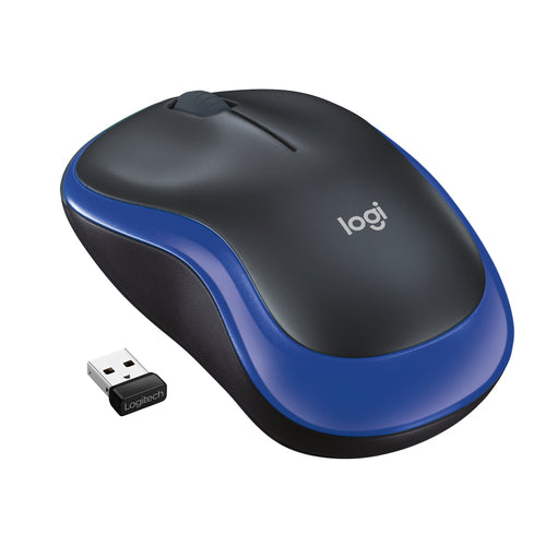 Wireless Mouse Logitech M185 Optical RF Wireless 1000 DPI Ambidextrous - 910-002236