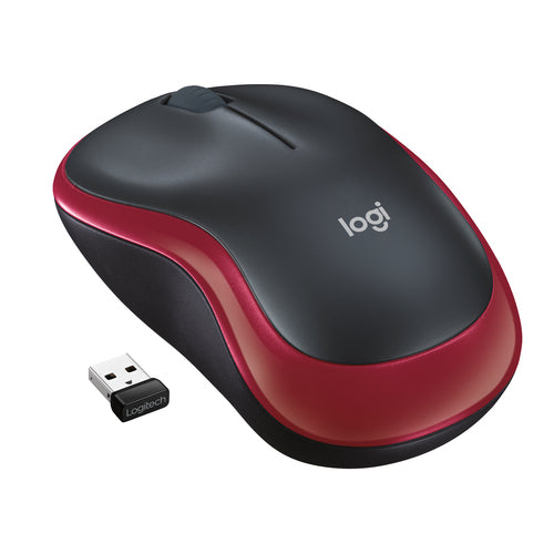 Wireless Mouse Logitech M185 1000 DPI Ambidextrous Optical - 910-002237