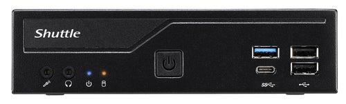 Shuttle DH610 Mini PC Barebone - S1700, 1x HDMI, 2x DP, LGA 1700, Perfect for Workstations