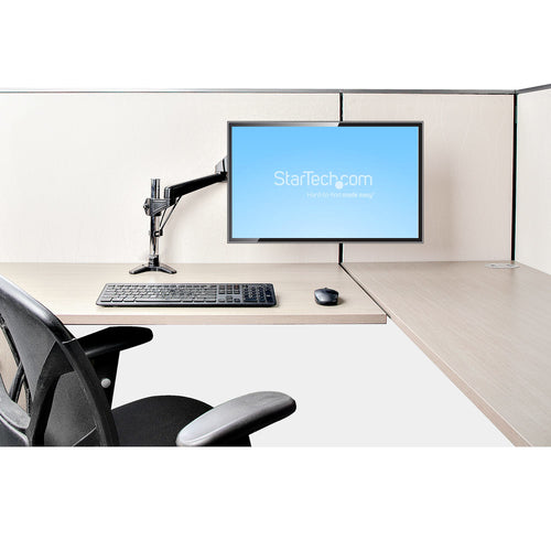 StarTech.com ARMPIVOTE2 Adjustable Monitor Mount - 32" to 49" Displays - Black - Desk Mount