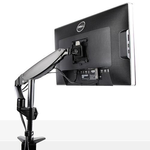 StarTech.com ARMPIVOTE2 Adjustable Monitor Mount - 32" to 49" Displays - Black - Desk Mount