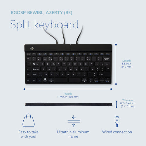 R-Go Tools RGOSP-BEWIBL keyboard