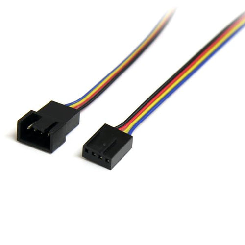 Power Extension Cable StarTech FAN4EXT12 12-Inch 4-Pin Molex