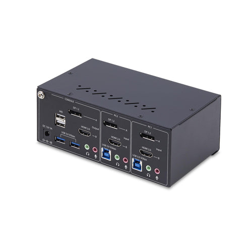KVM Switch StarTech.com P2ADDH462 4K Ultra HD 36W - P2ADDH462-KVM-SWITCH