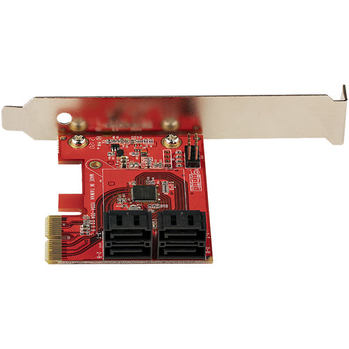 SATA Expansion Card StarTech 4-Port PCIe 6Gbps Low Profile