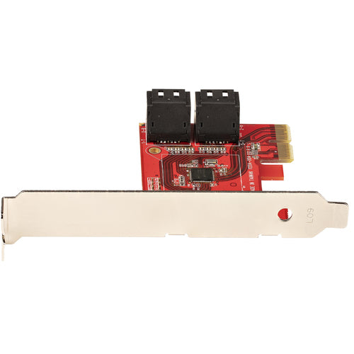 SATA Expansion Card StarTech 4-Port PCIe 6Gbps Low Profile