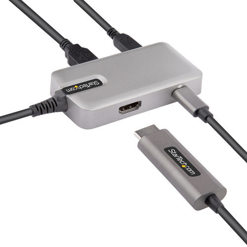 StarTech DKT31CHPD3 USB-C Multiport Adapter - 4K HDMI, 100W PD, 3-Port USB Hub