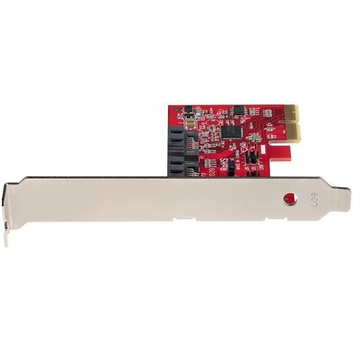 SATA PCIe Expansion Card StarTech.com 2-Port 6 Gbps Full Low Profile