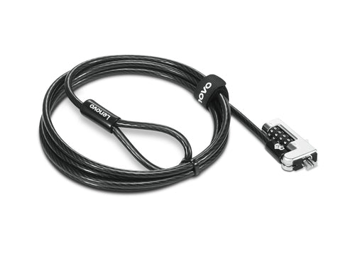 Cable Lock Lenovo 4XE1F30277 1.8m Kensington Combination Black - 4XE1F30277