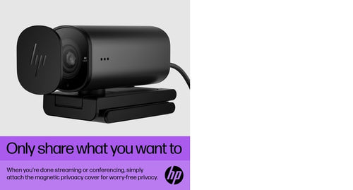Webcam HP 325 FHD 5MP 1920x1080 30fps USB - 53X27AA