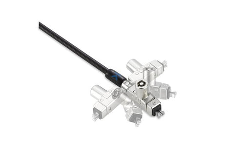 Kensington Slim N17 2.0 Cable Lock 1.8m Wedge Key Carbon Steel Silver