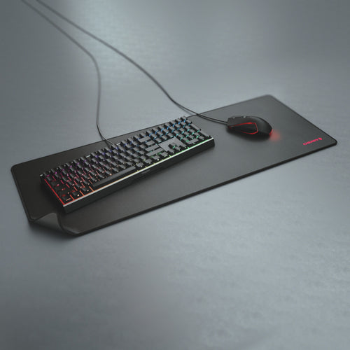 Gaming Mouse Pad CHERRY MP 2000 Black Monochromatic Non-Slip Base