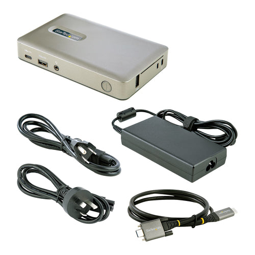USB-C Docking Station StarTech DKM30CHDPD 4K Video 65W PD 4-Port Hub