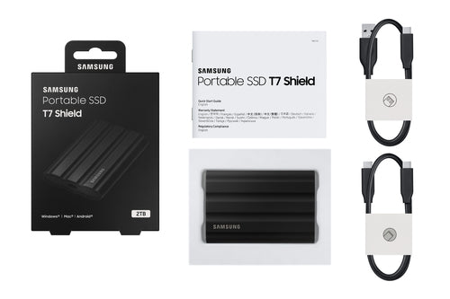 External SSD Samsung MU-PE2T0S 2TB USB-C 1050MB/s - MU-PE2T0S/EU