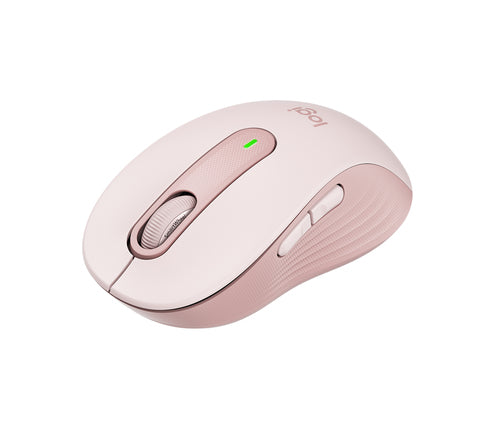 Wireless Mouse Logitech Signature M650 Optical Bluetooth 4000 DPI Pink - 910-006254
