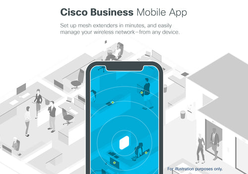 Wireless Access Point Cisco CBW240AC 802.11ac 4x4 2 GbE Ports Ceiling Mount - CBW240AC-E