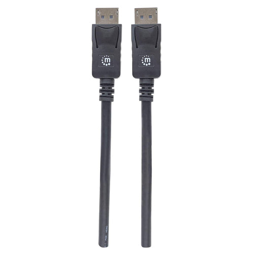 DisplayPort Cable Manhattan 306935 4K@60Hz 1m Male to Male Fully Shielded