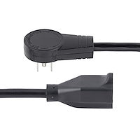 Power Extension Cord StarTech RTPAC1013 3ft Rotating Flat Plug NEMA 5-15P