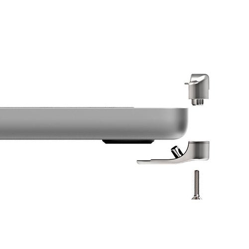 Compulocks Ledge Lock Adapter for MacBook Pro 16" M1/M2/M3 - Silver with Cable Lock