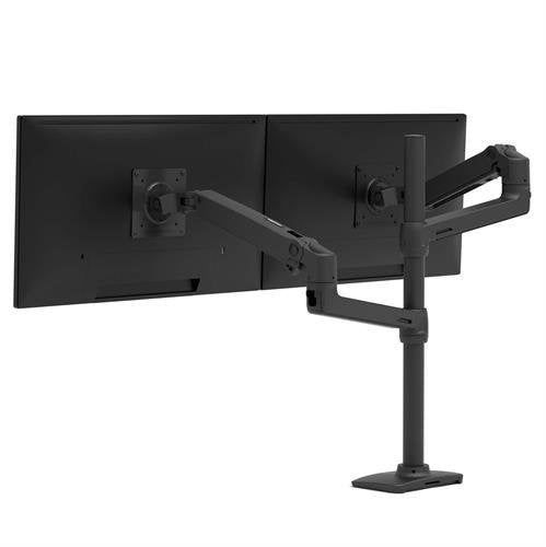 Monitor Mount Ergotron LX Dual Stacking Arm Tall Pole 20kg 100x100mm - 45-509-224